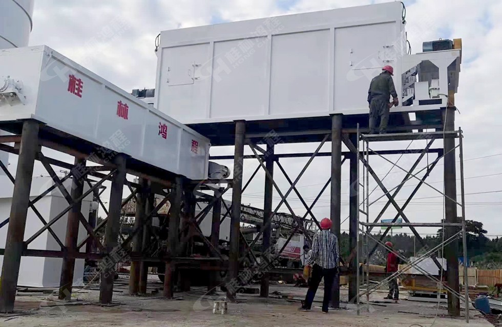 桂林鸿程15吨新型氢氧化钙生产线湖南客户即将完工