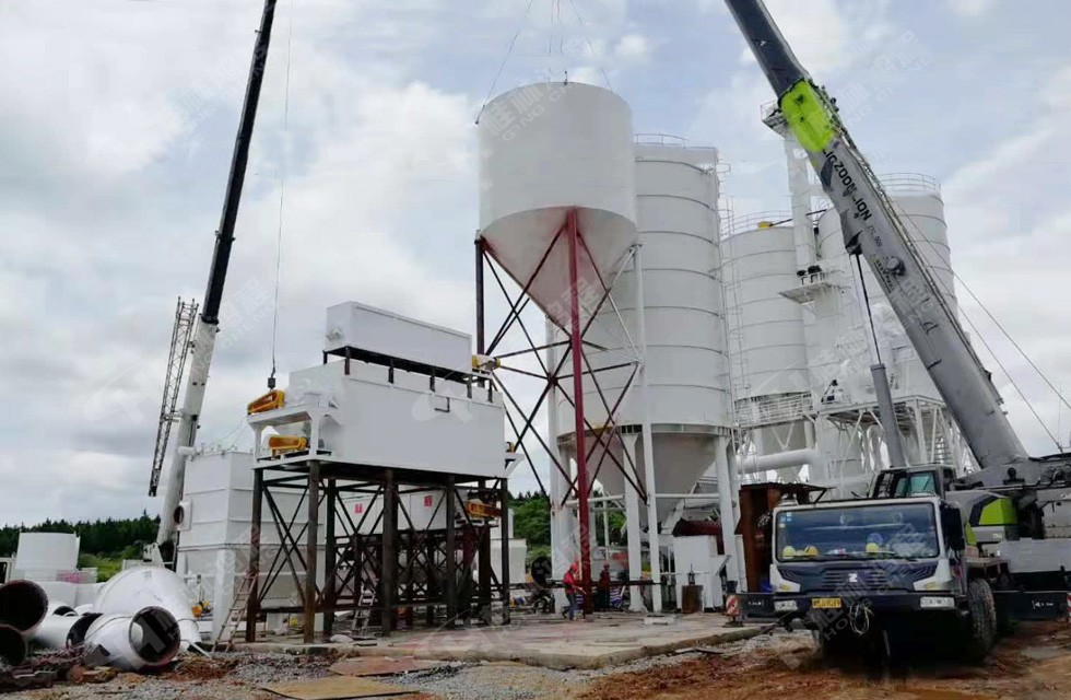 桂林鸿程15吨新型氢氧化钙生产线湖南客户即将完工