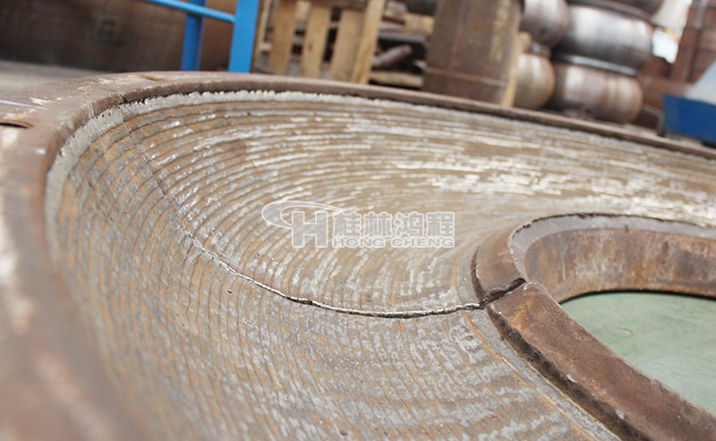 立磨堆焊修复 立磨堆焊 磨盘堆焊 桂林鸿程