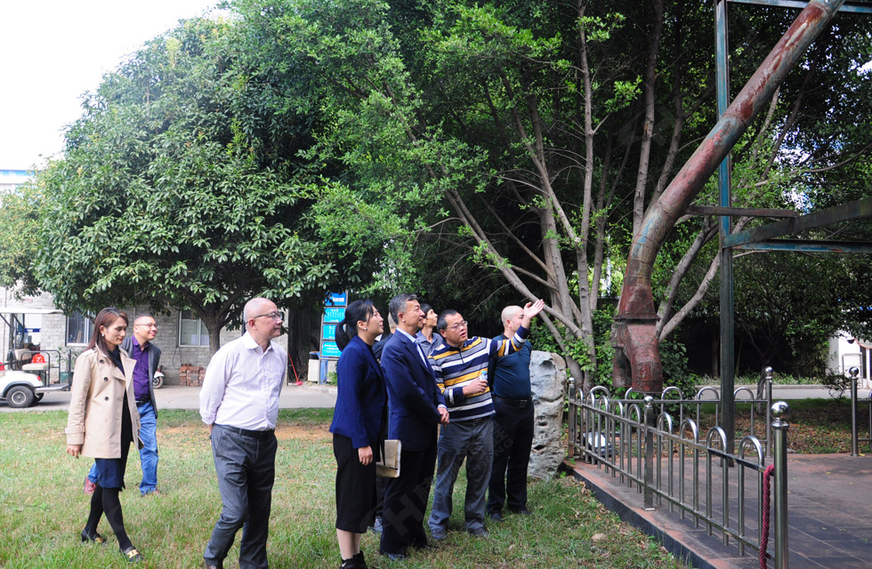 广西塑料行业协会一行莅临桂林鸿程参观指导！