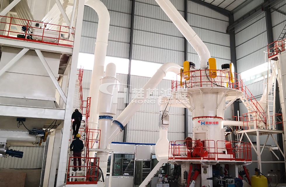 1250目石膏粉用超细石膏立式磨粉机