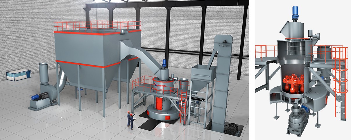 矿石雷蒙磨粉机