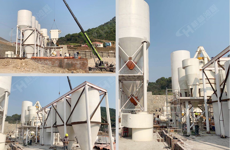 桂林鸿程氢氧化钙生产线案例