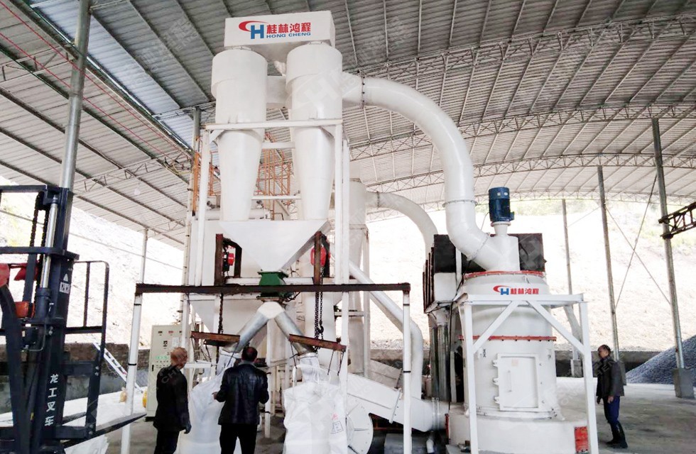 重晶石粉增白工艺,重晶石雷蒙磨生产线设备