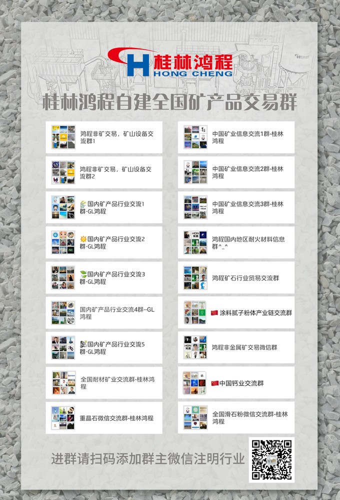 非金属矿交流群 非金属矿交流群